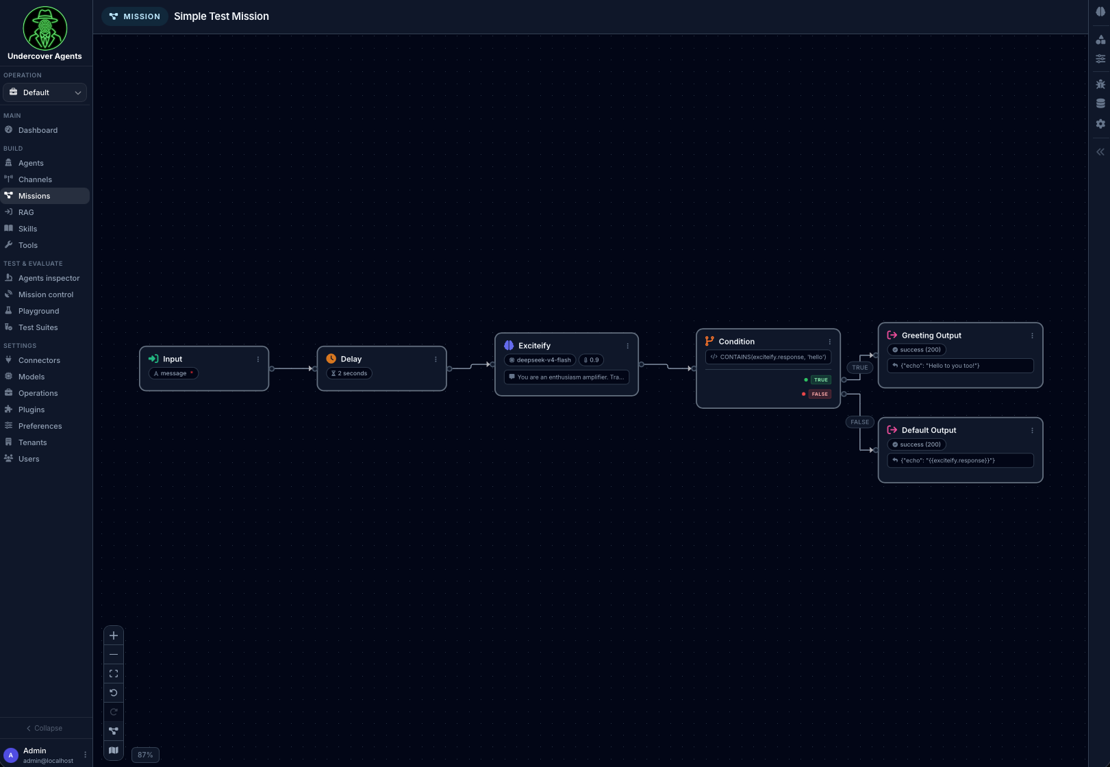 Missions show page screenshot